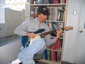 chuck wilson redondo guitar school student in a guitar lesson with instructor mark fitchett